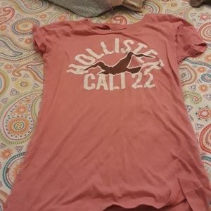 Pink Hollister shirt